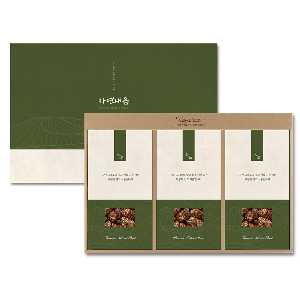 [해울림] 산향 버섯 선물세트 4호/화고 90g x 3ea