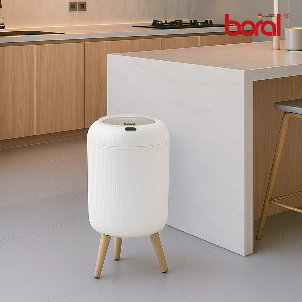 보랄 THE DIY 스마트 센서 휴지통 (14L) BR-R300