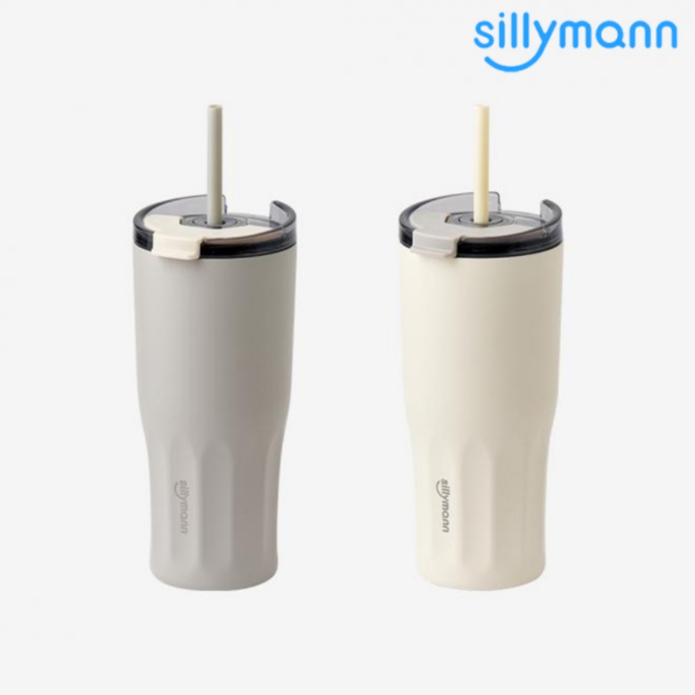 [실리만] 하모니 스트로우 텀블러 600ml