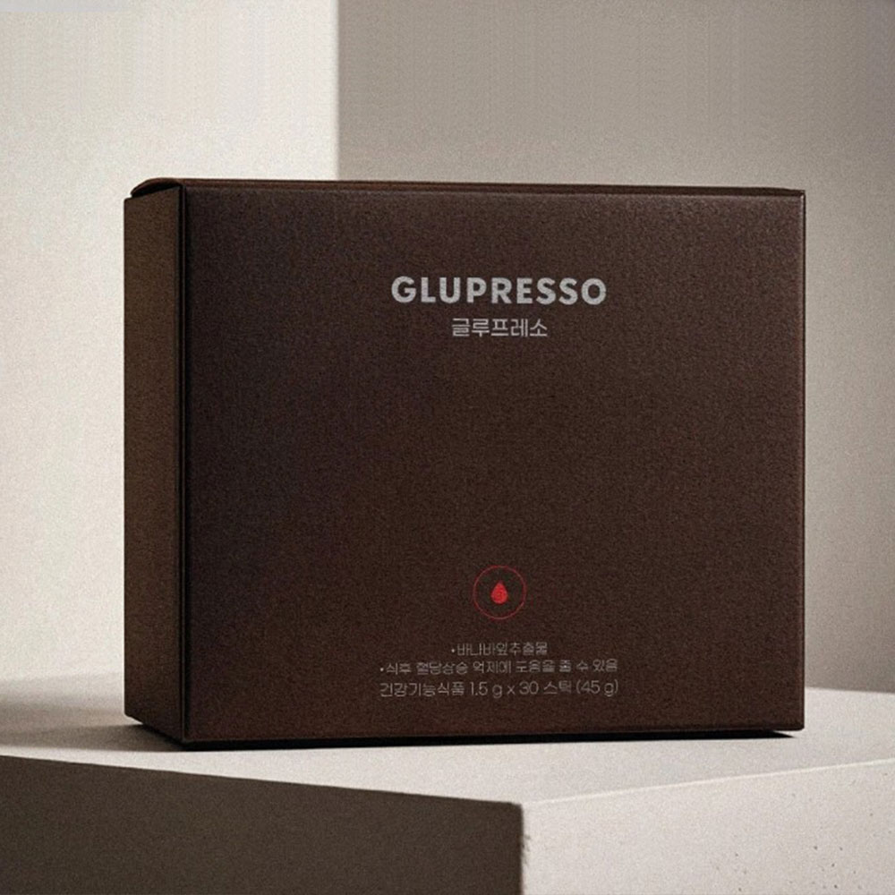 글루프레소 혈당케어 커피 12박스(1.5g x 360포)