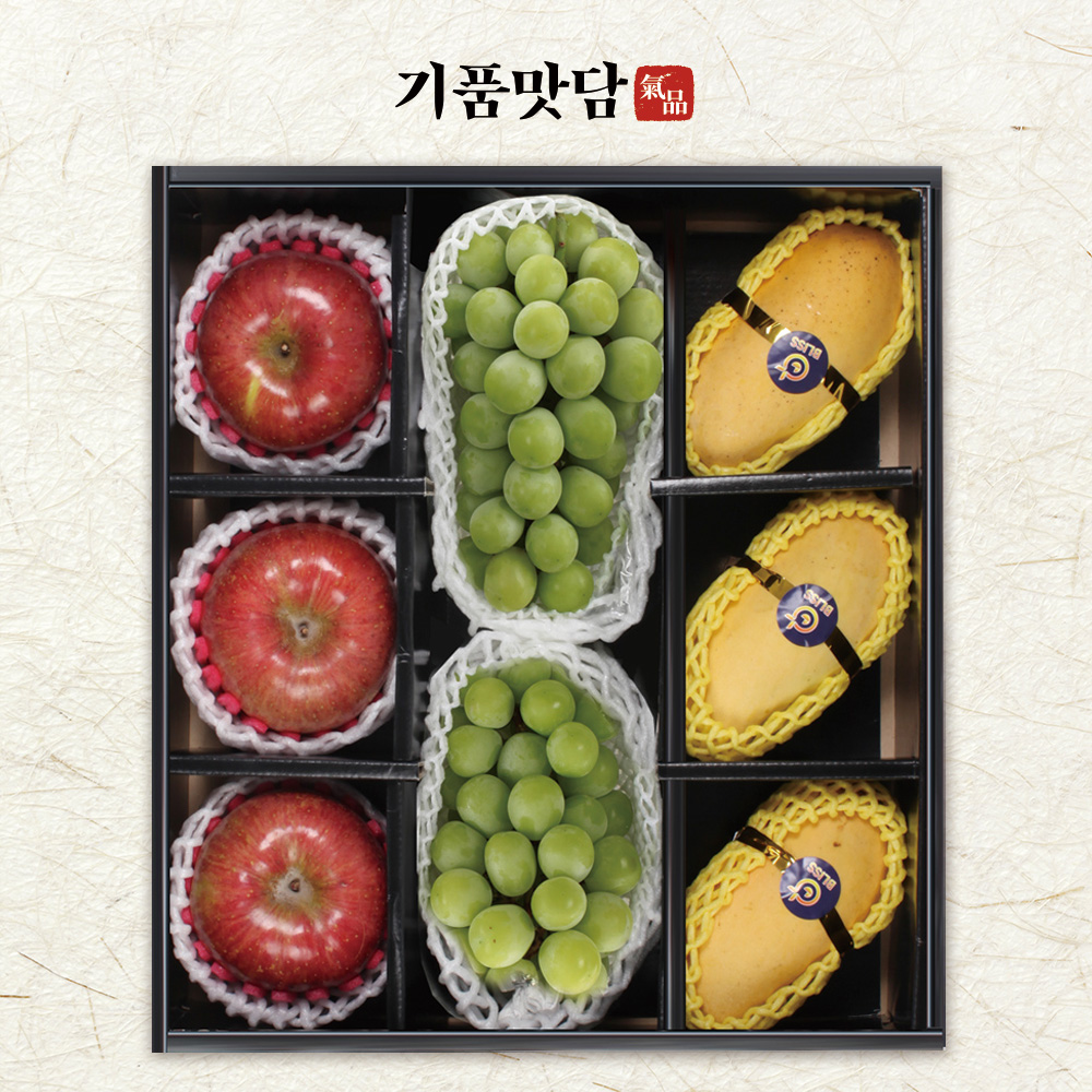 [기품맛담] 프리미엄 3종 과일혼합 선물세트 1호 3.5kg