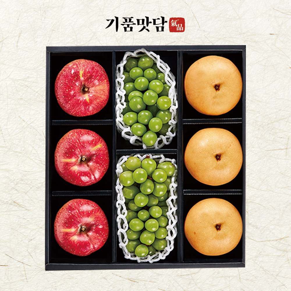 [기품맛담] 프리미엄 3종 과일혼합 선물세트 2호 4.3kg