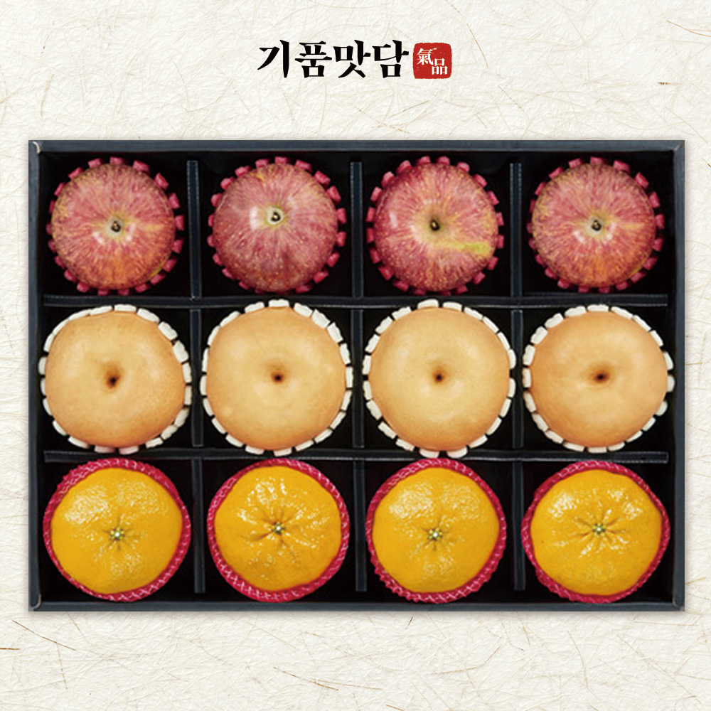 [기품맛담] 명품산지 3종 과일혼합 선물세트 2호 5.4kg