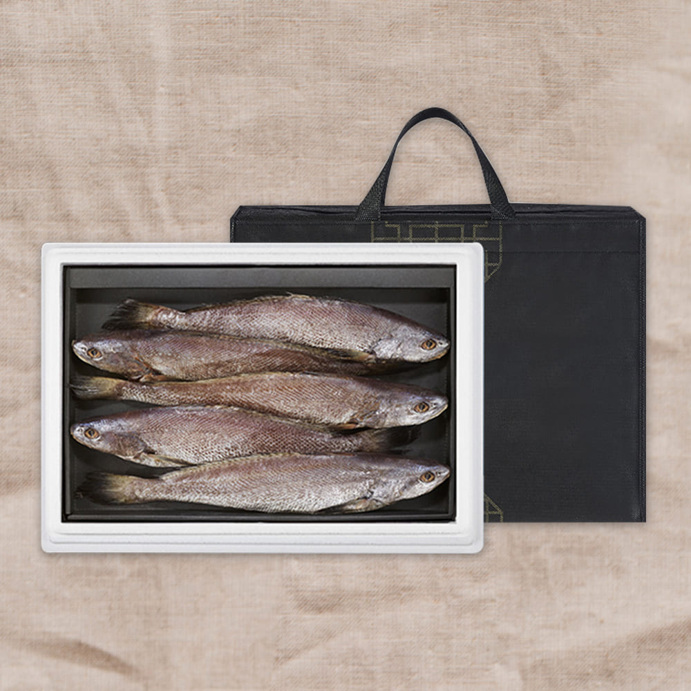 [기품맛담] 제주 자연산 손질 반건민어 선물세트 5미 2kg