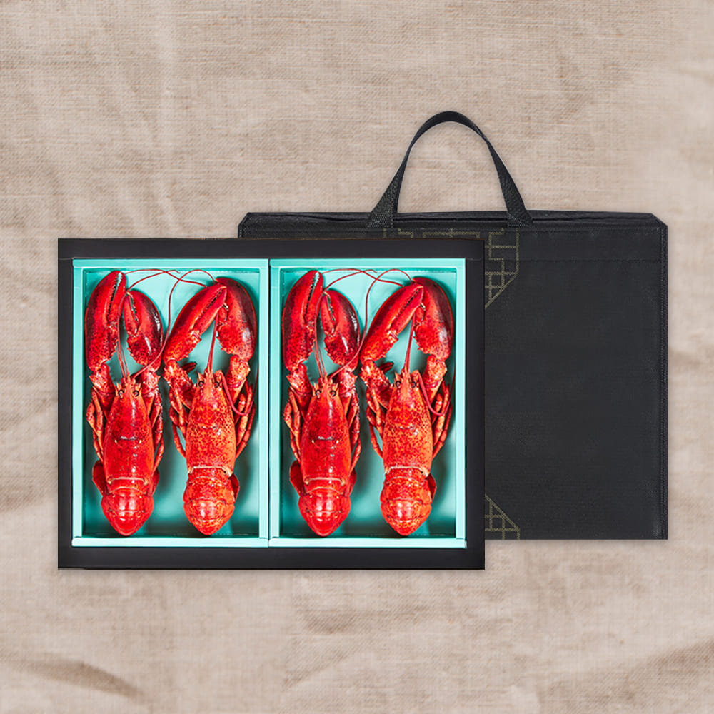 [기품맛담] 프리미엄 캐나다 자숙 랍스터 선물세트 4미/1.6~1.8KG