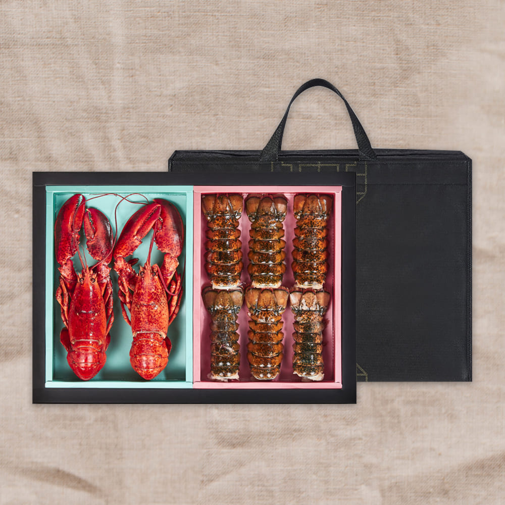 [기품맛담] 자숙랍스터/랍스터테일 혼합 선물세트 1.5kg