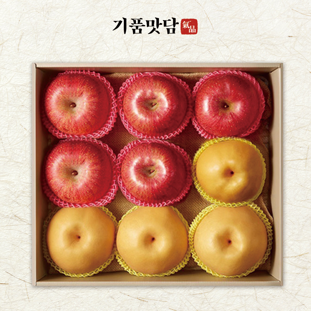 [기품맛담] 명품 사과&배 선물세트 2호 총 4.2kg이상