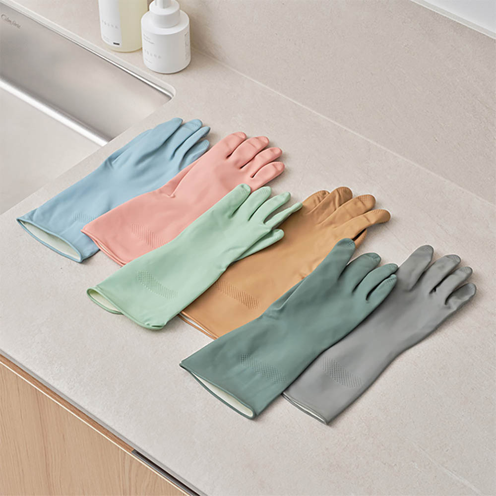 [생활공작소] 오래쓰는 천연 라텍스 고무장갑 일반형x4개