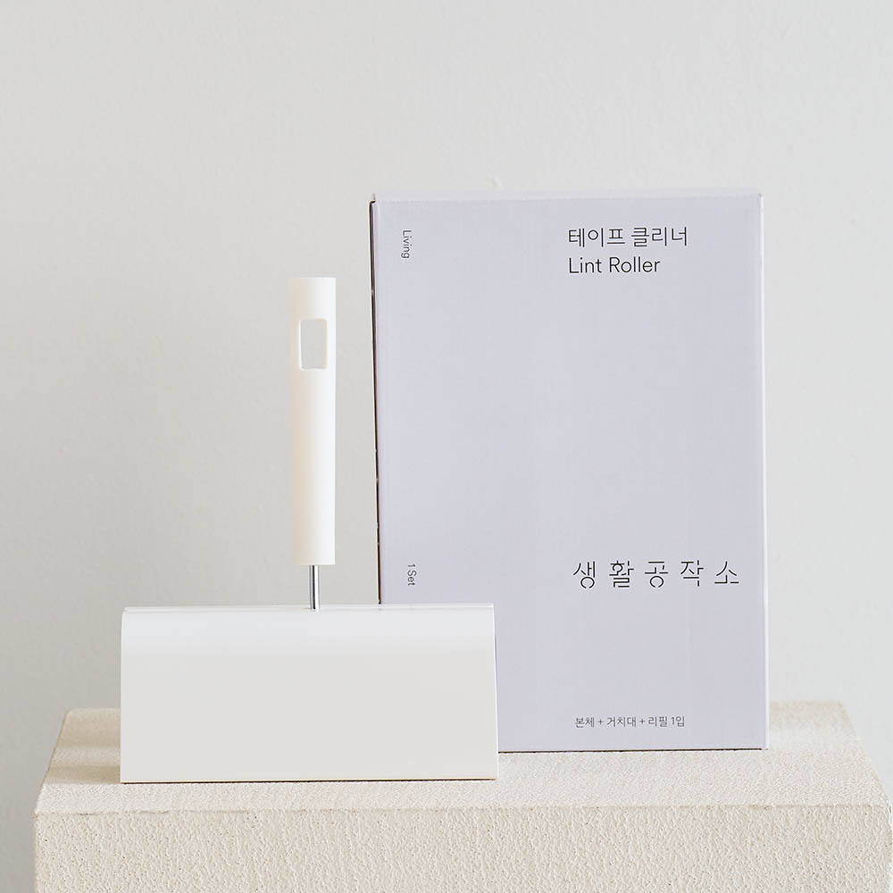 [SET] [생활공작소] 테이프클리너 (본체+거치대+리필)