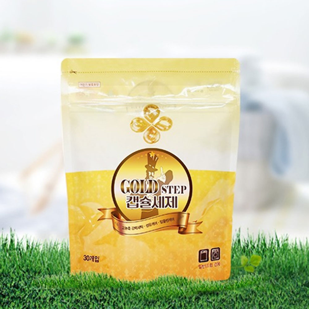 [골드스텝] 고농축 캡슐 세탁세제 30입