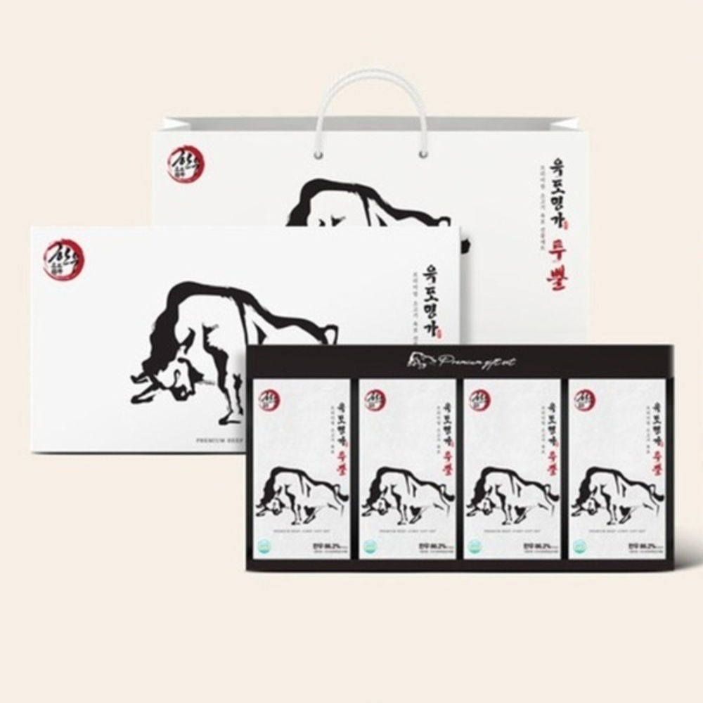 [육포명가] 한우육포 투뿔 2호 360g (30g x 12EA)