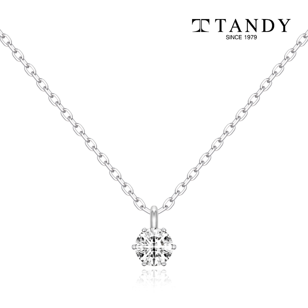 [TANDY] 탠디 실버925 모이사나이트 1캐럿 목걸이 네크리스 TDN616