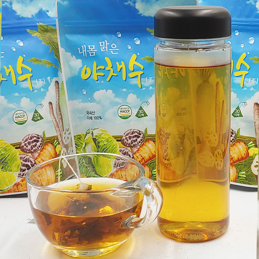 7가지 뿌리 식물이 들어간 야채수 1.2g _ 30티백 X 3봉 (3개월)