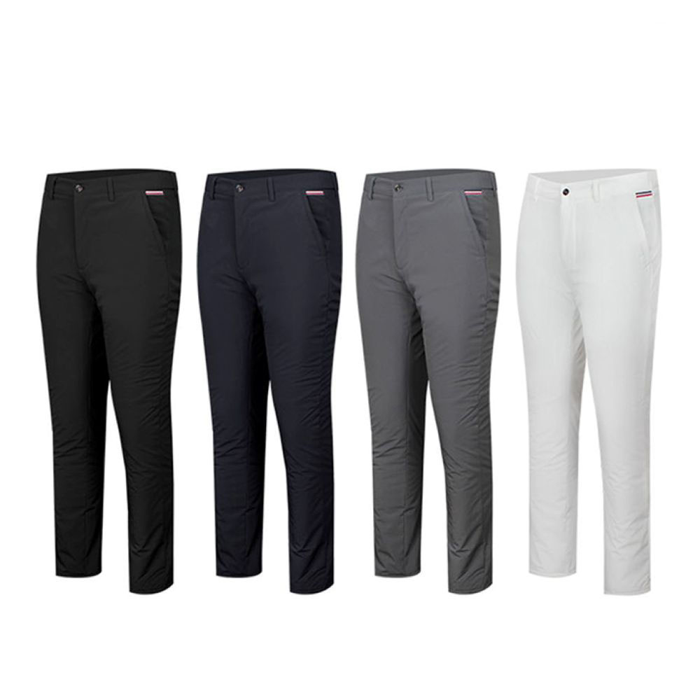 [재입고] 인테로 골프웨어 남성 겨울 방풍 패딩 슬림골프바지 _ IWHT