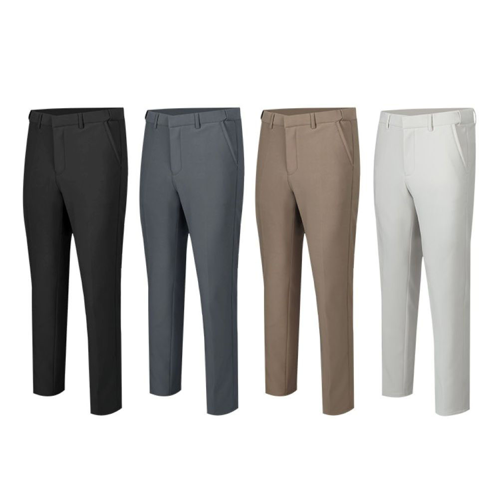 인테로 골프웨어 남성 겨울 울기모 스판 골프바지 _ IWMK