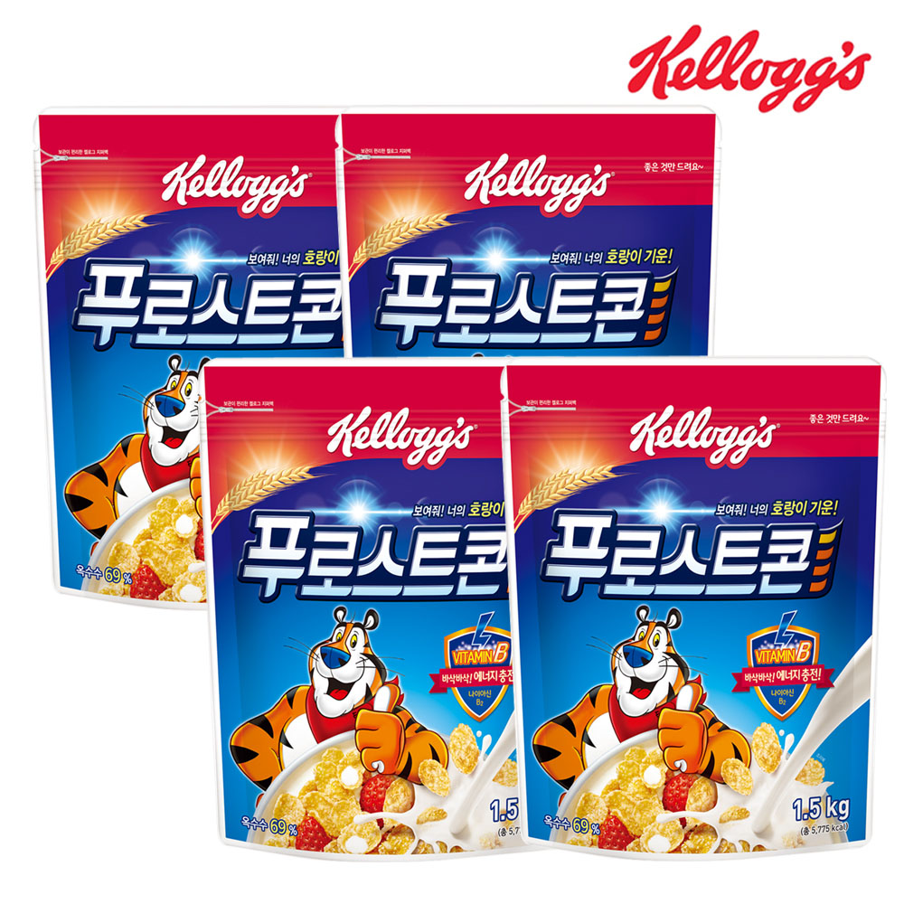 켈로그 푸로스트콘 대용량 1500g x 4개