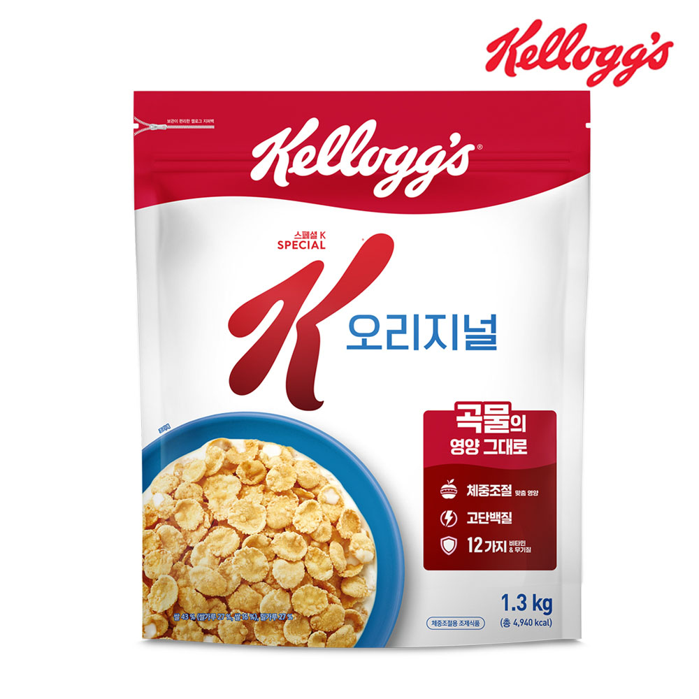켈로그 스페셜 K 대용량 1300g x 1개