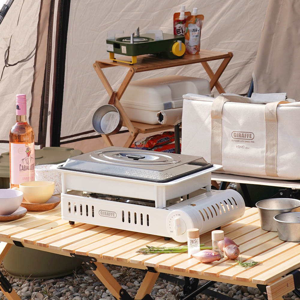 지라프 구이바다 세라믹 아이보리 L + 서포트바디세트 + 지라프손잡이2P