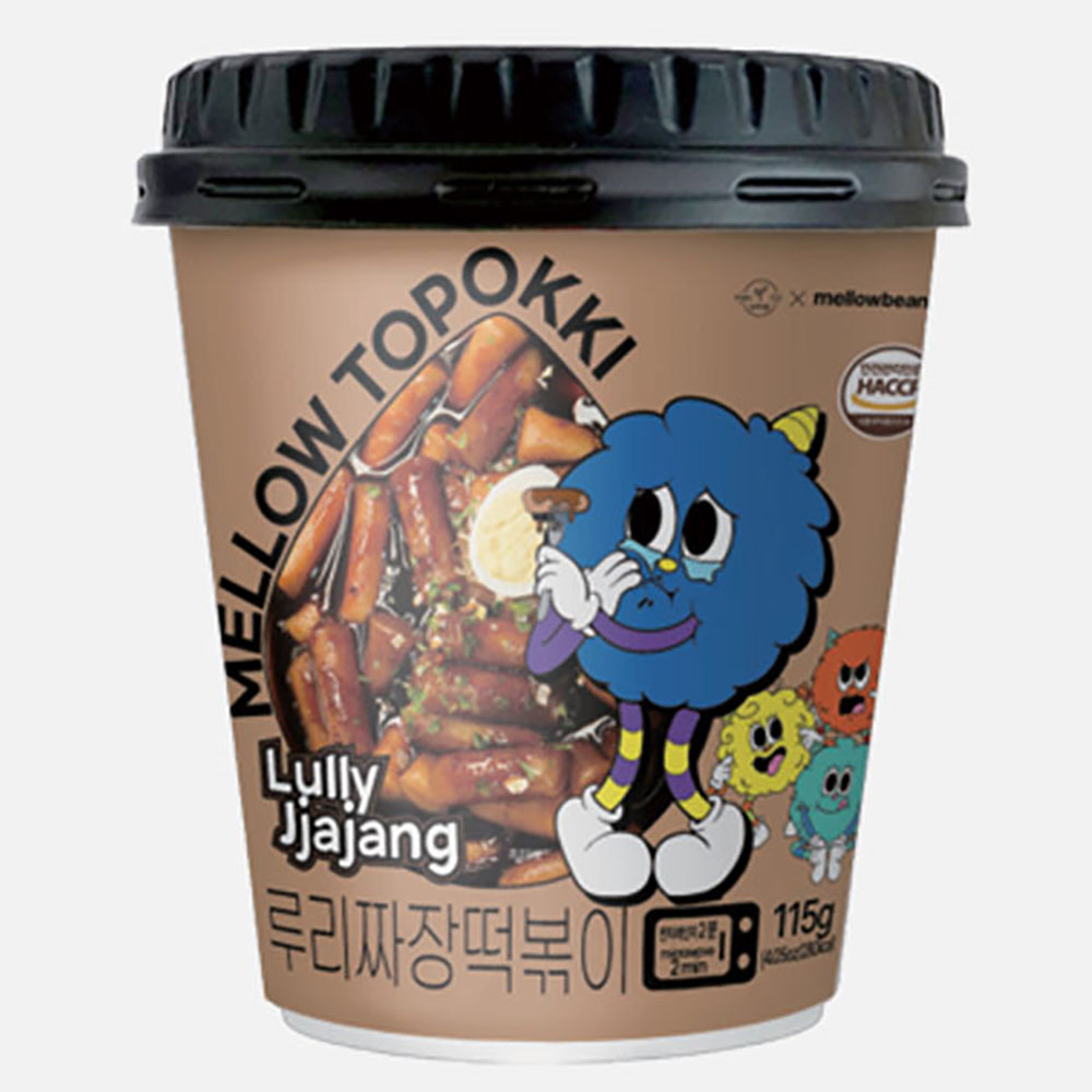 멜로우 루리짜장떡볶이 115g x8ea