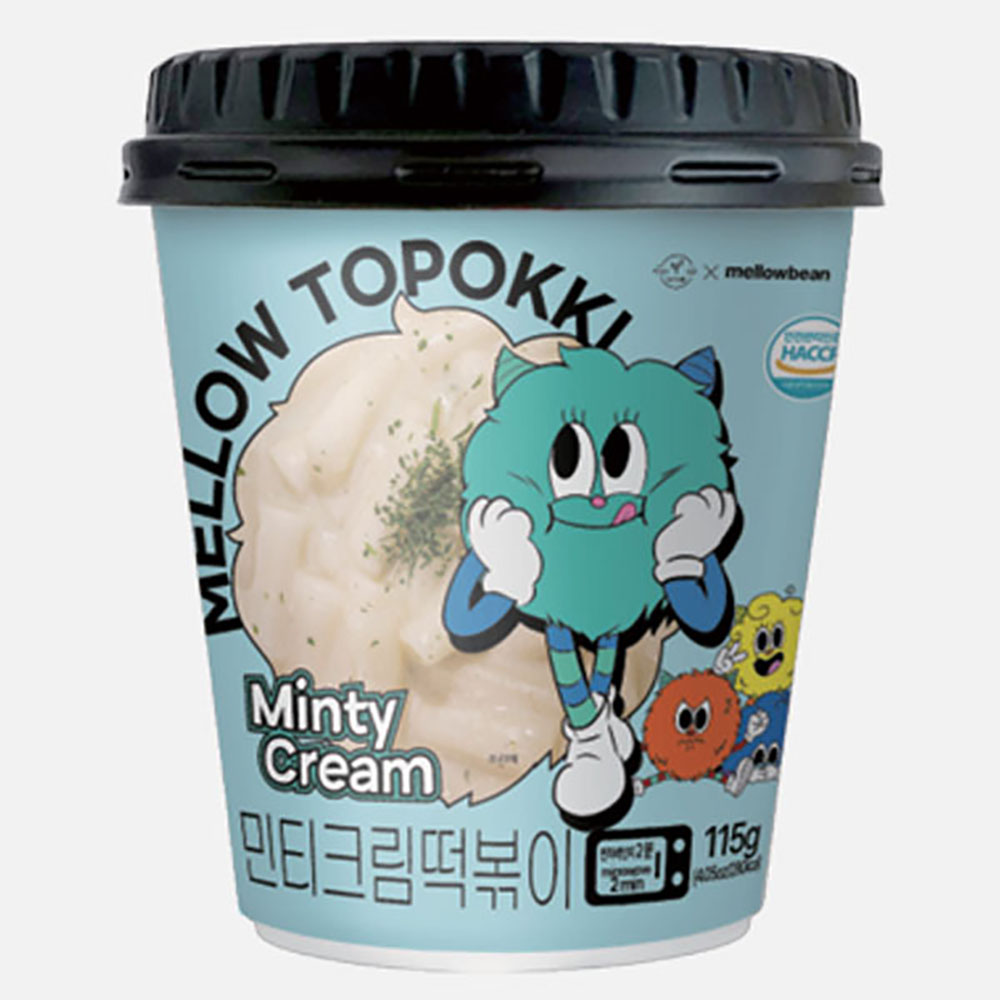 멜로우 민티크림떡볶이115g x8ea