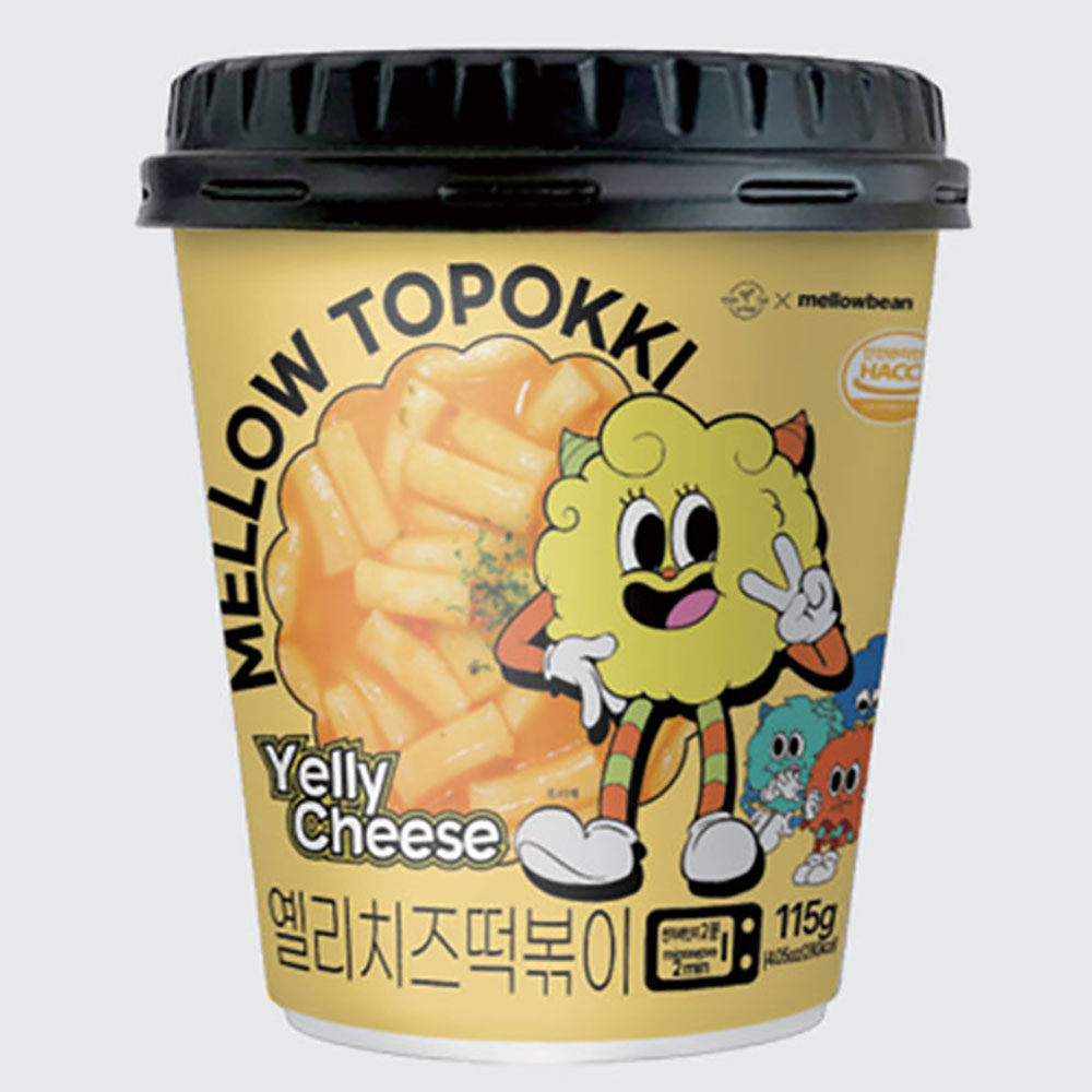 멜로우 옐리치즈떡볶이115g x8ea