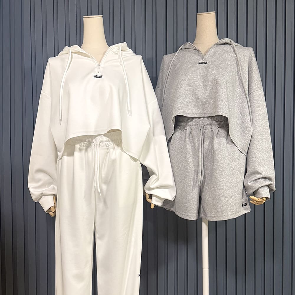 더룩 후드 맨투맨