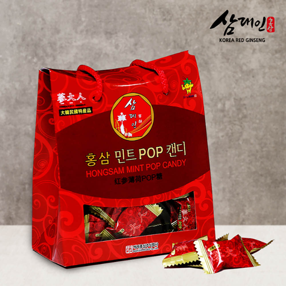 [삼대인] 홍삼 민트POP캔디 200g