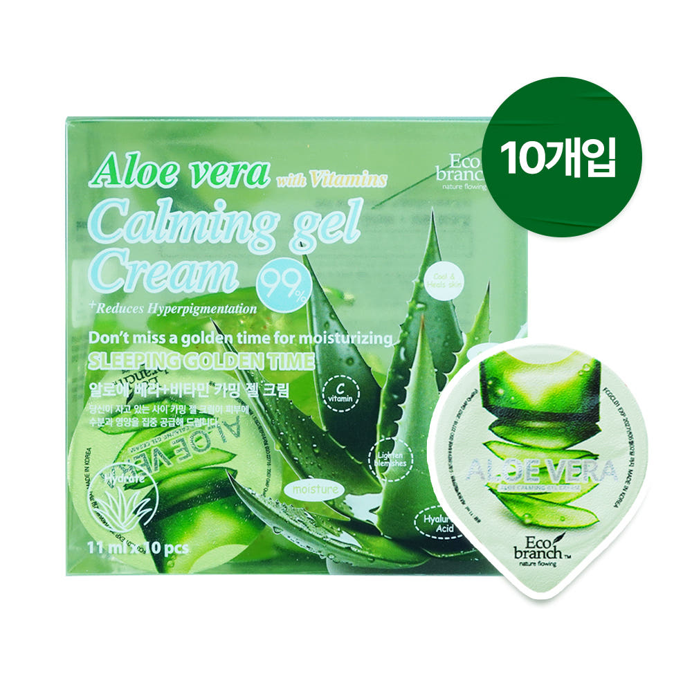 [에코브런치] 알로에베라&비타민카밍젤크림