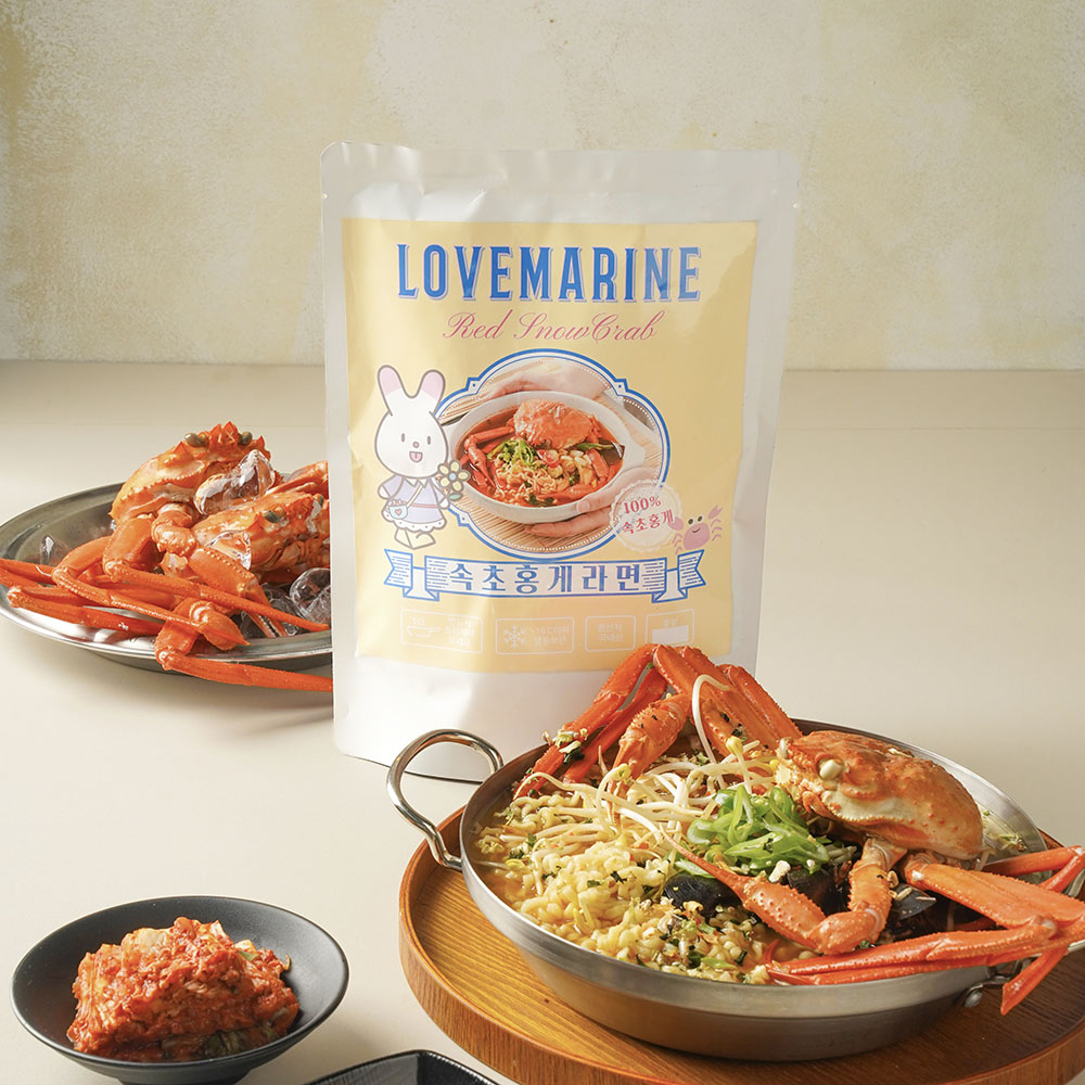 홍게라면 밀키트