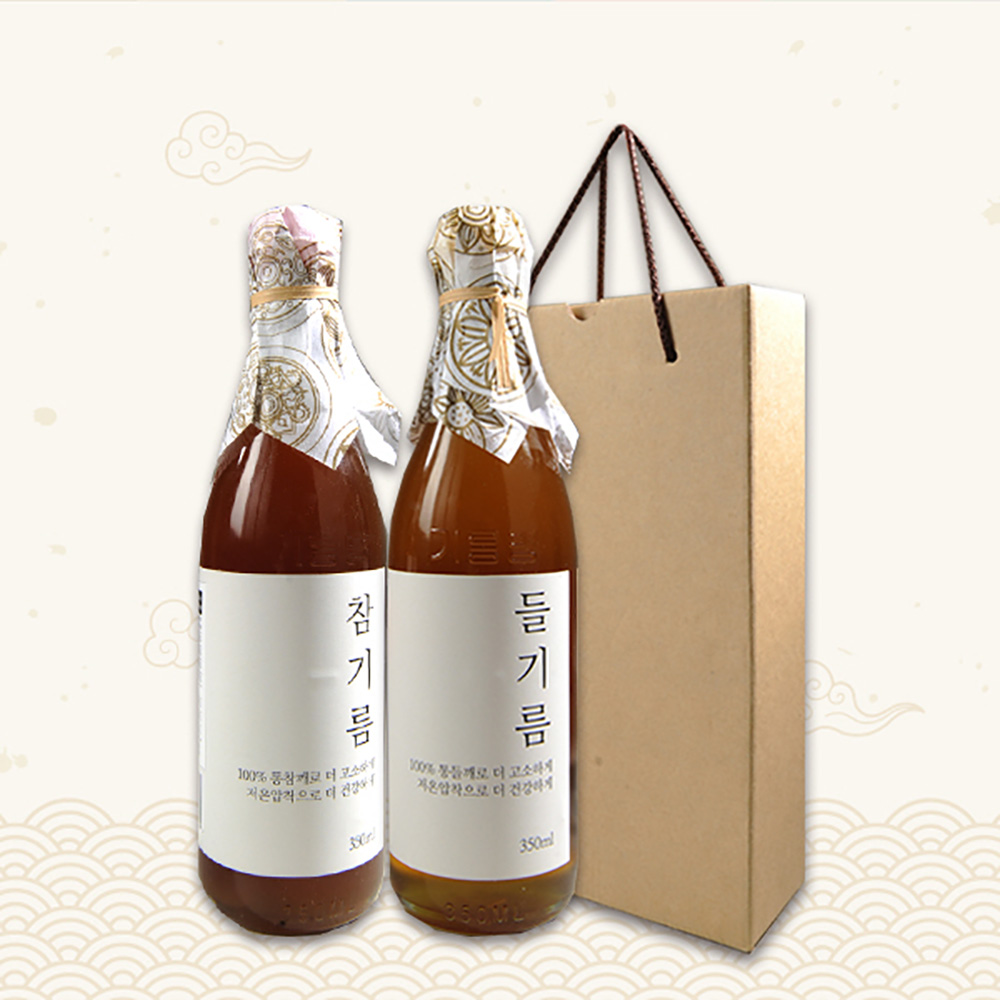 [브라이트데이] 저온압착 참기름+들기름 선물세트 26s_mh_03