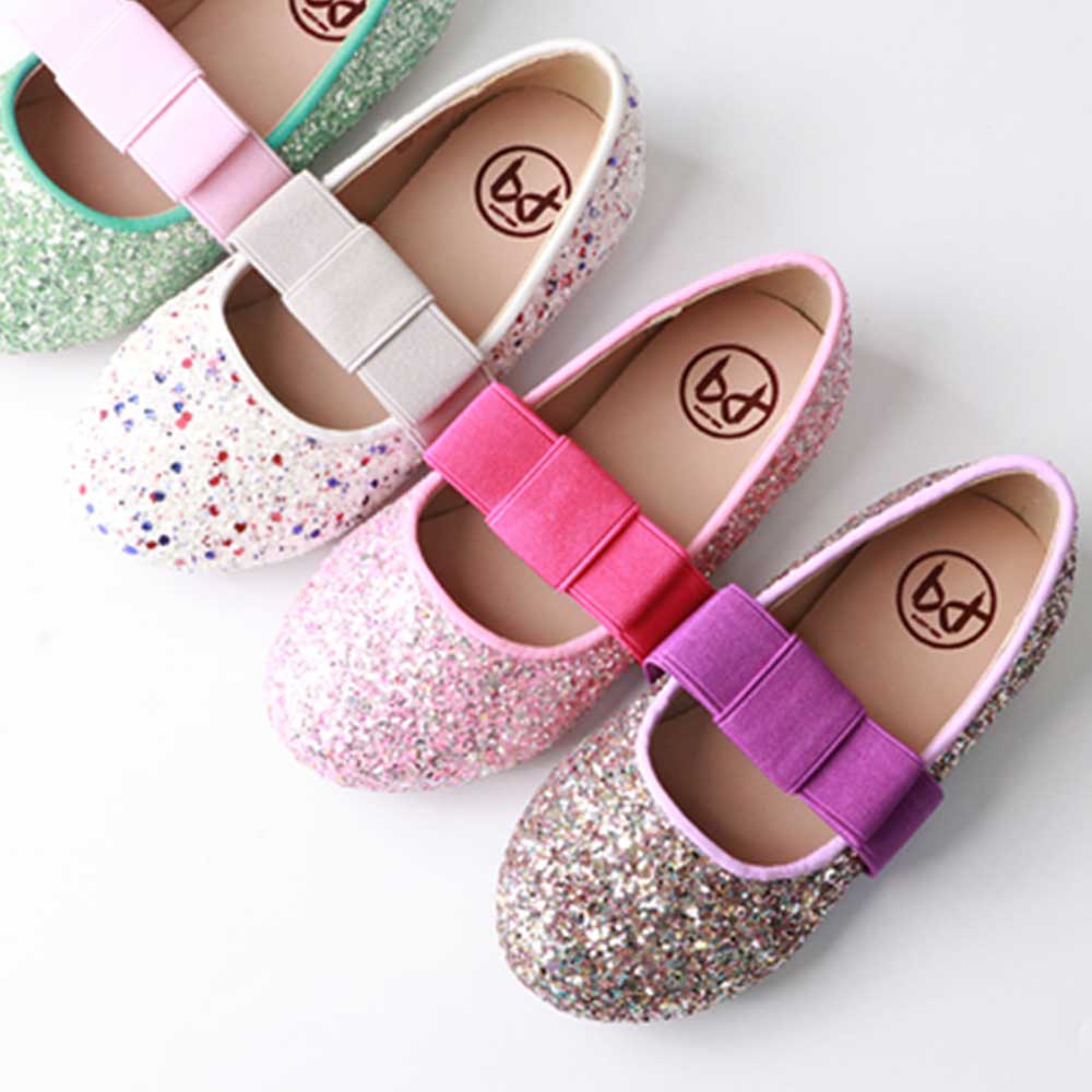 파스텔 플랫 아동슈즈