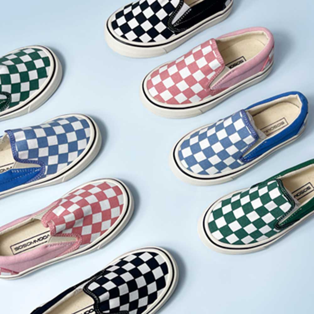 체커 아동 슬립온