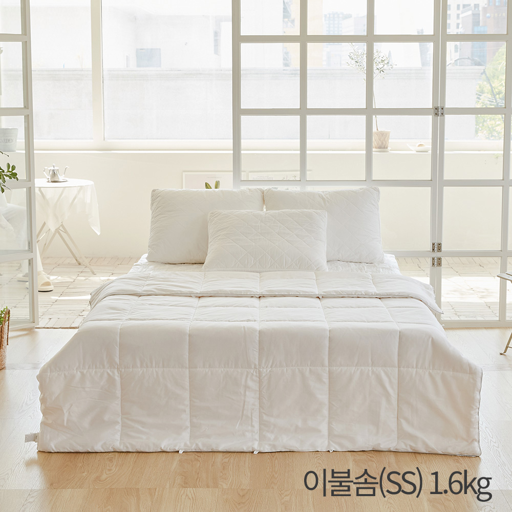 (홈쇼핑히트상품) [라뽐므] 한겨울용 라울 60수 100% 호주산 천연양모 이불솜(SS) 1.6kg