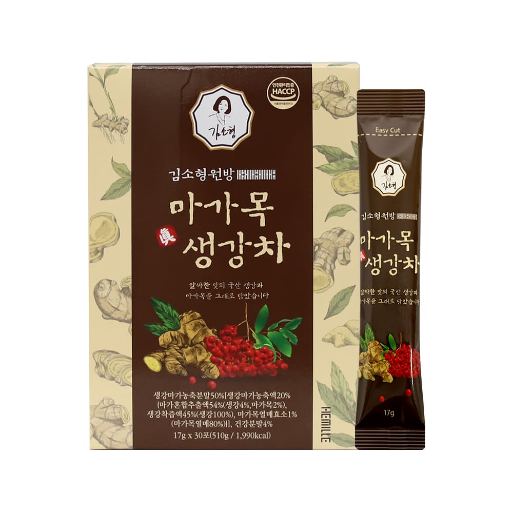 김소형원방 마가목생강차 17g*50포