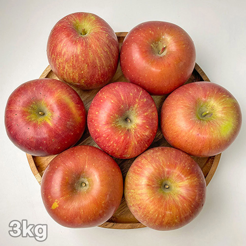 [흙이음] 부사사과 특품 중소과 3kg (15~18과 내외)