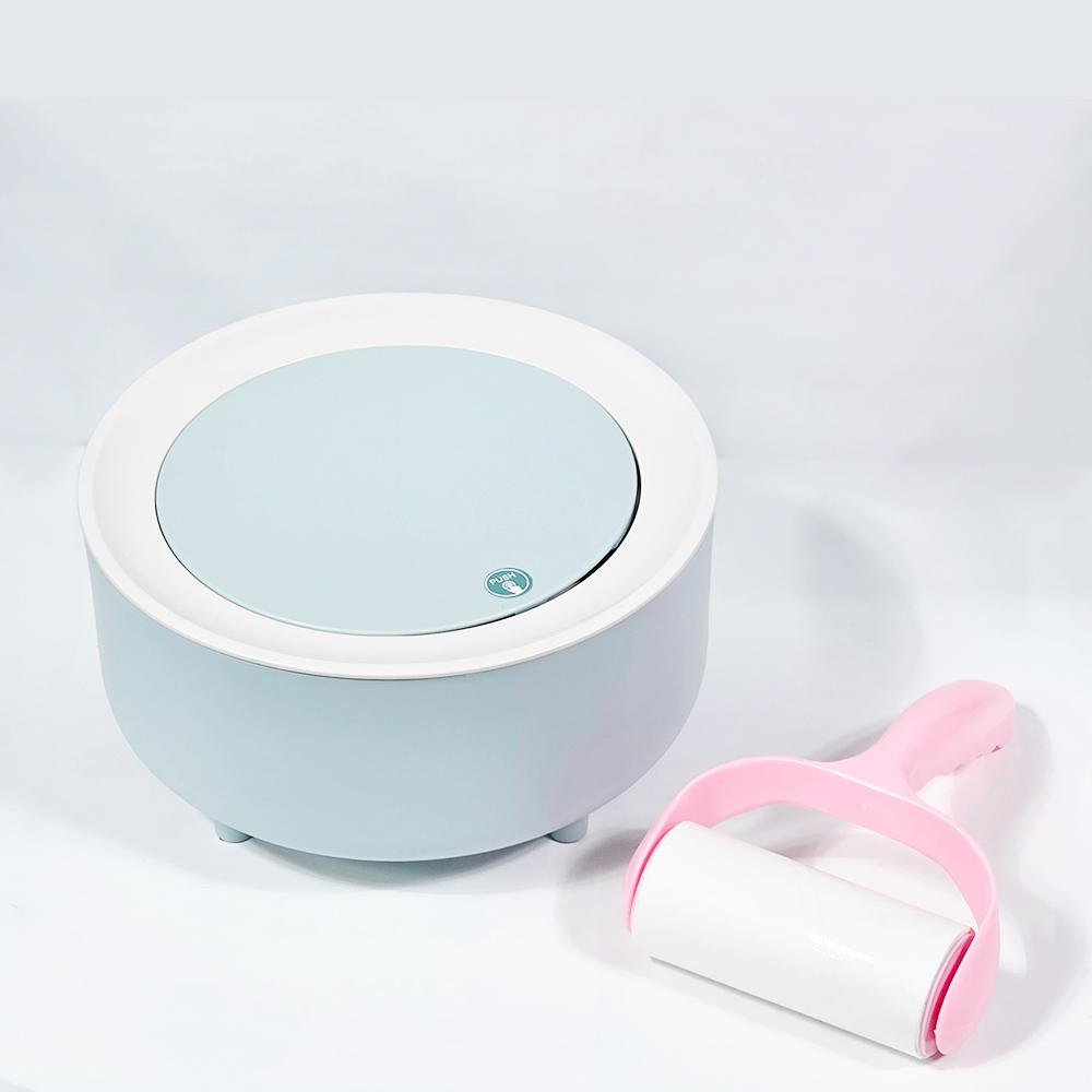 아비스 원터치 다용도 보관함 휴지통 2.5L+롤크리너1개