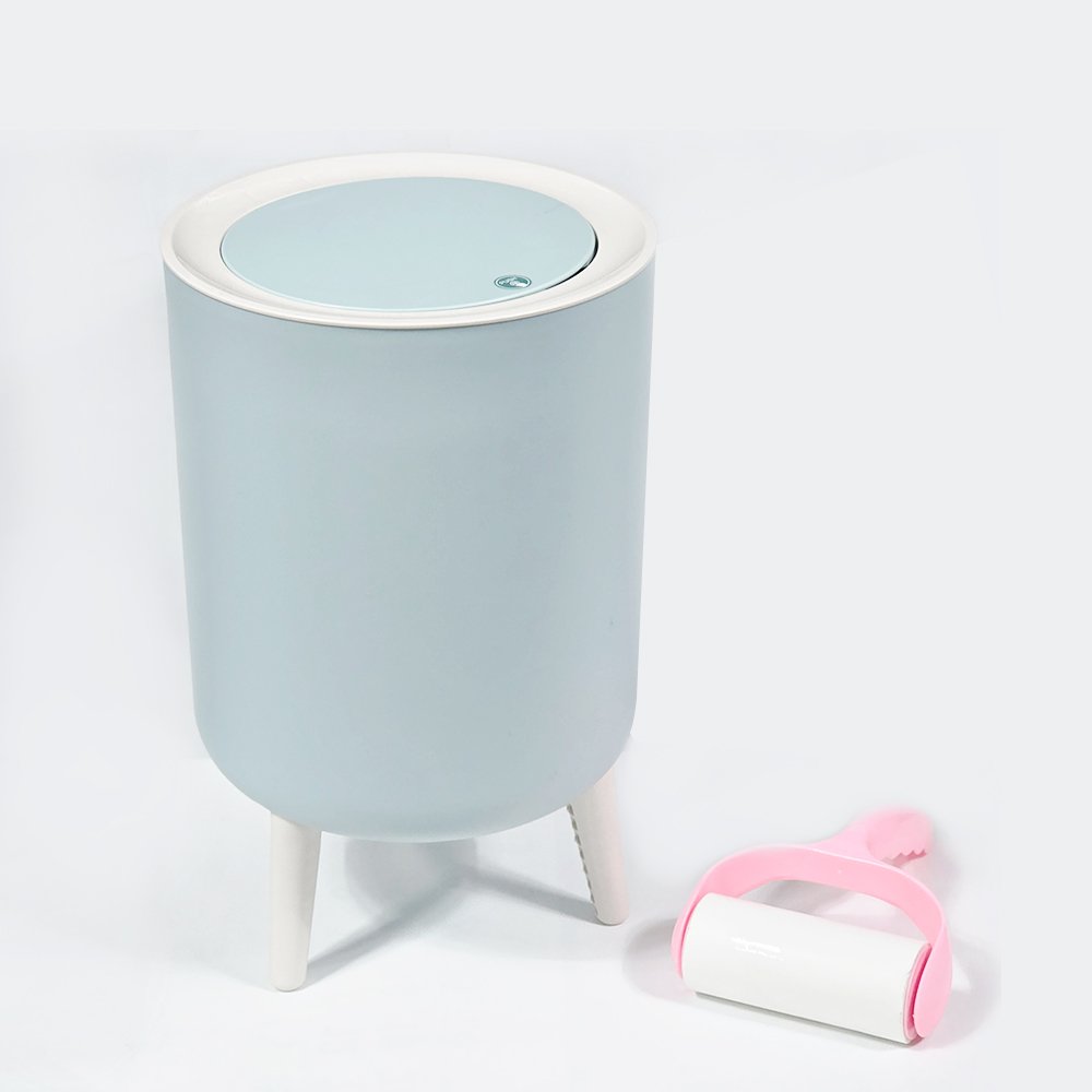 아비스 원터치 다용도 보관함 휴지통 7.5L+롤크리너1개