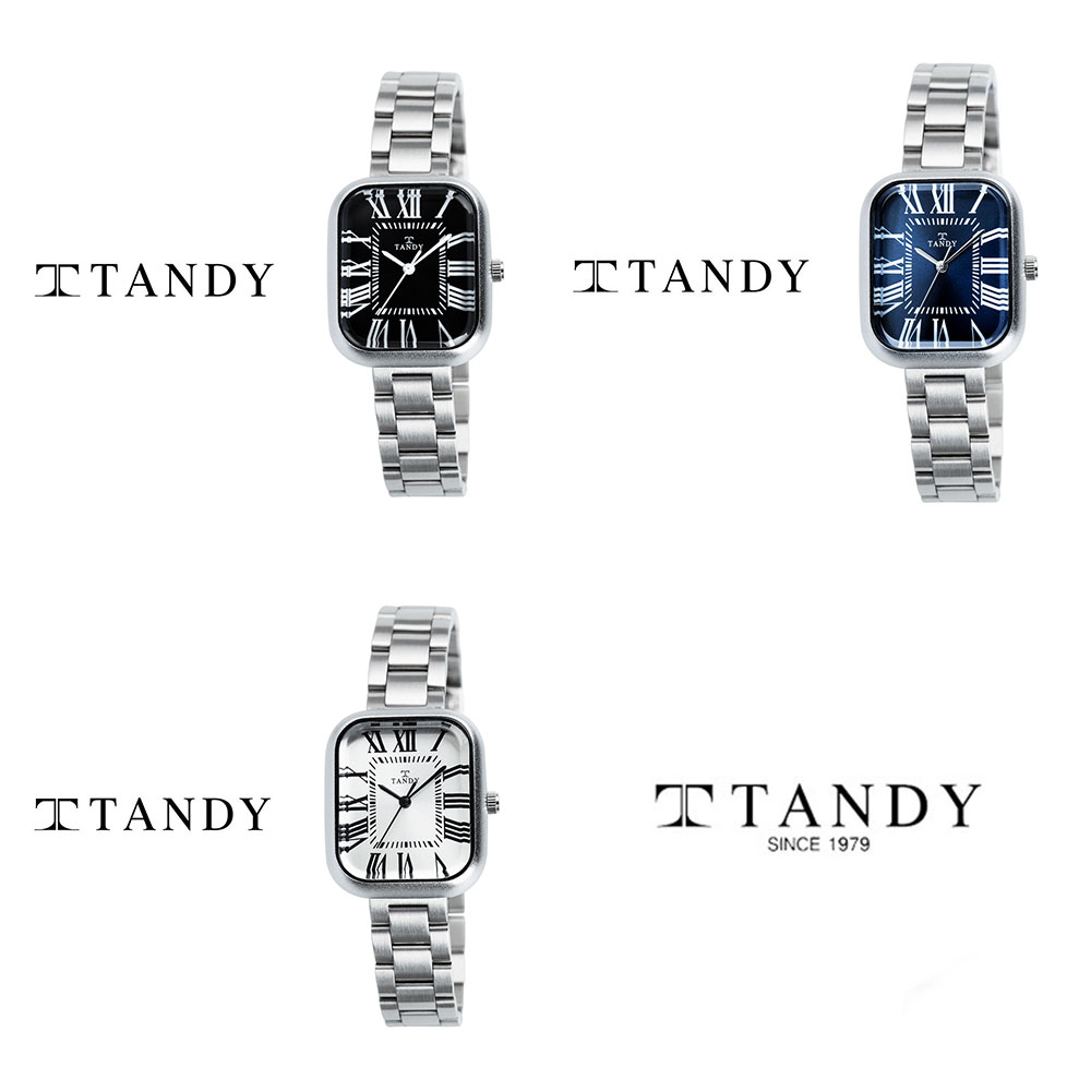 [TANDY] 탠디 클래식 커플 메탈 손목시계 T-3923 여자