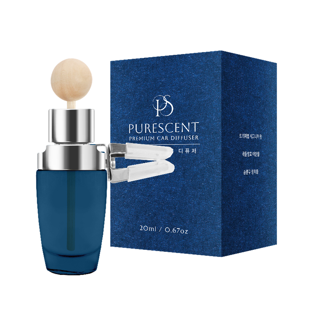 [더허브샵] 퓨레센트 송풍구타입 차량용 디퓨저 20ml