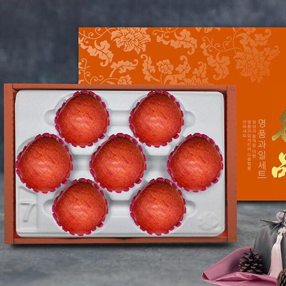 [더푸릇츠] 사과 선물세트 2kg(특)/6~7과