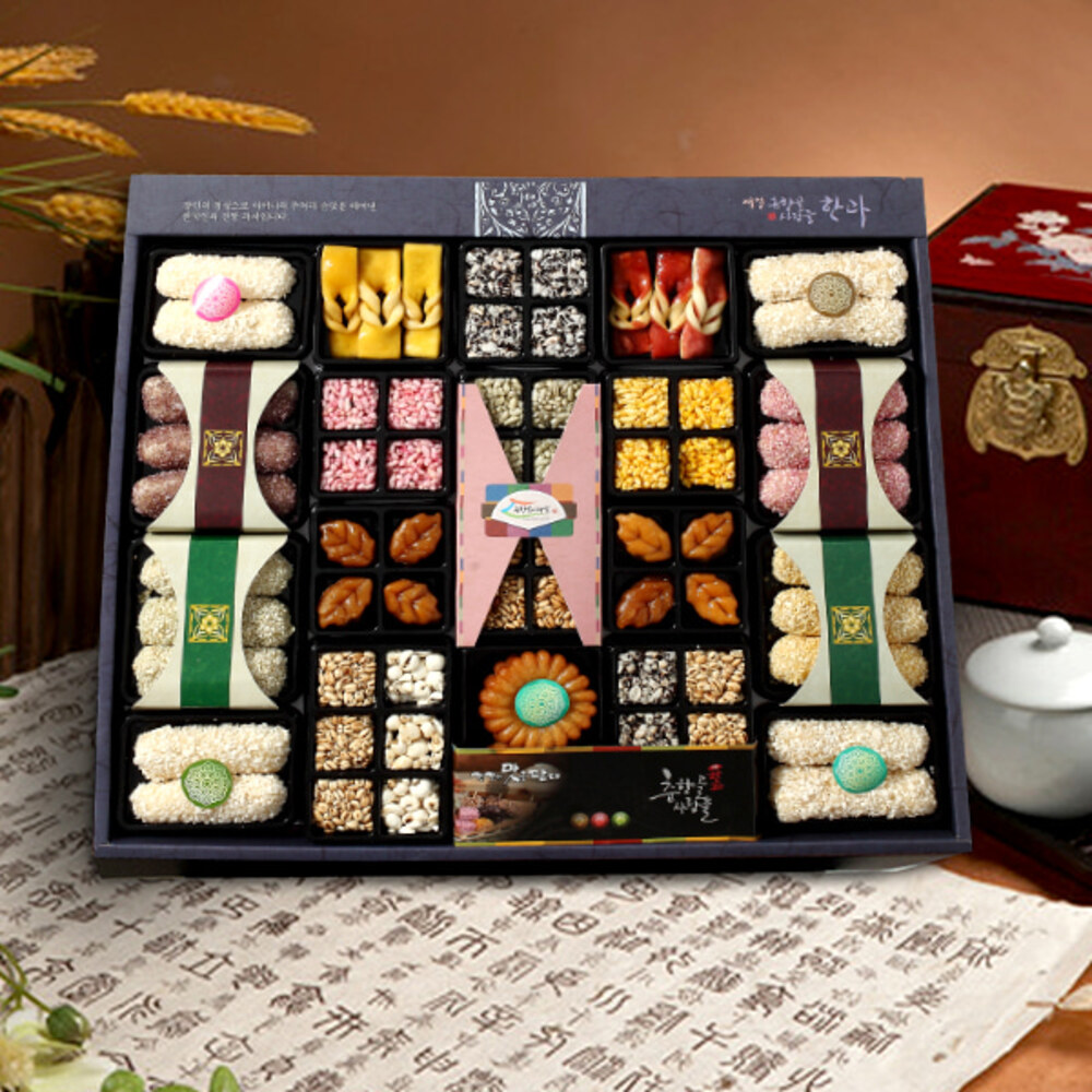 [춘향남원] 전통한과 동뜨는아침/보자기포장