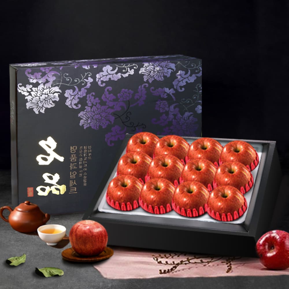 [농장아침] 사과 선물세트 3.1kg(특)/8~9과