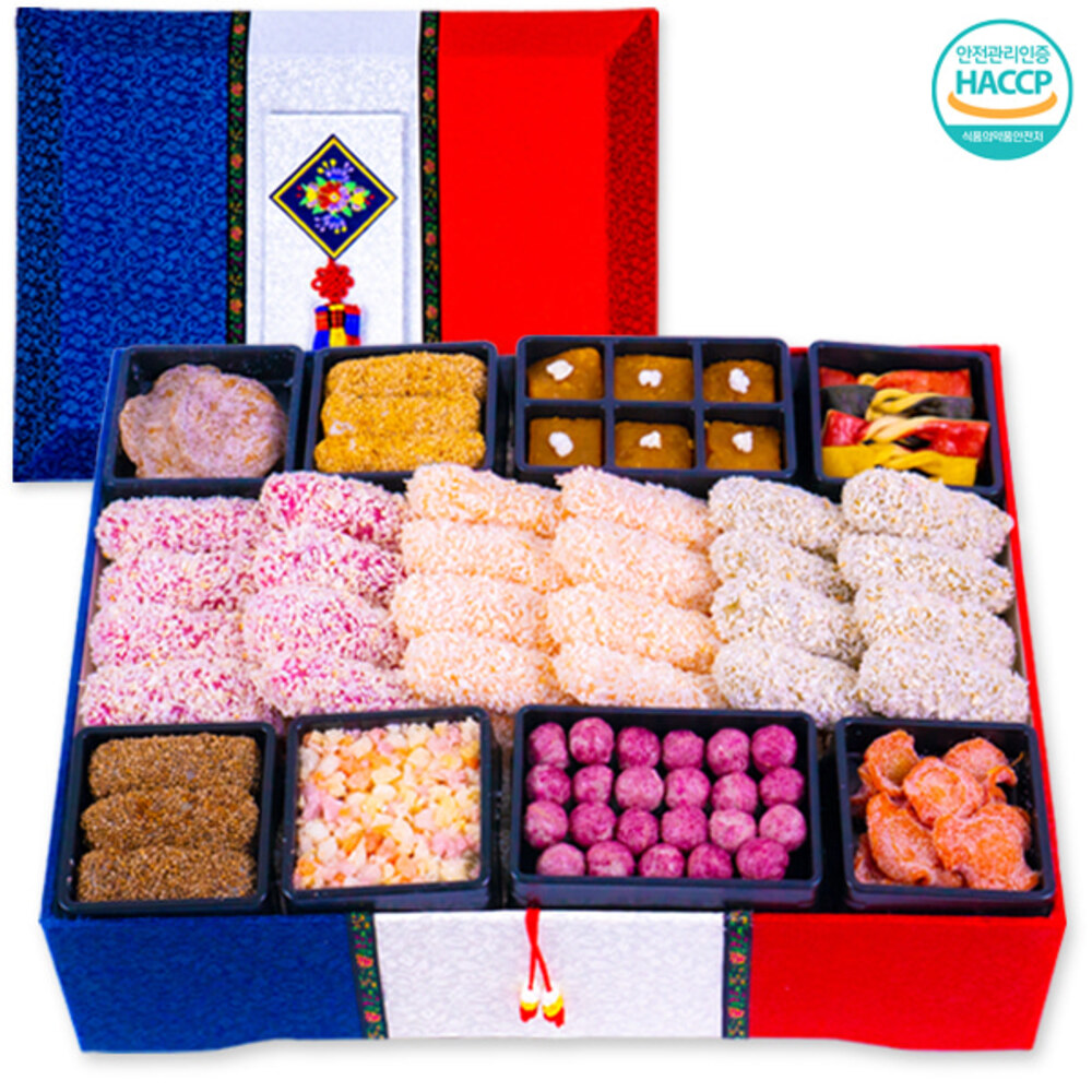 [한과마을] 명인 40년 전통한과 석양/보자기