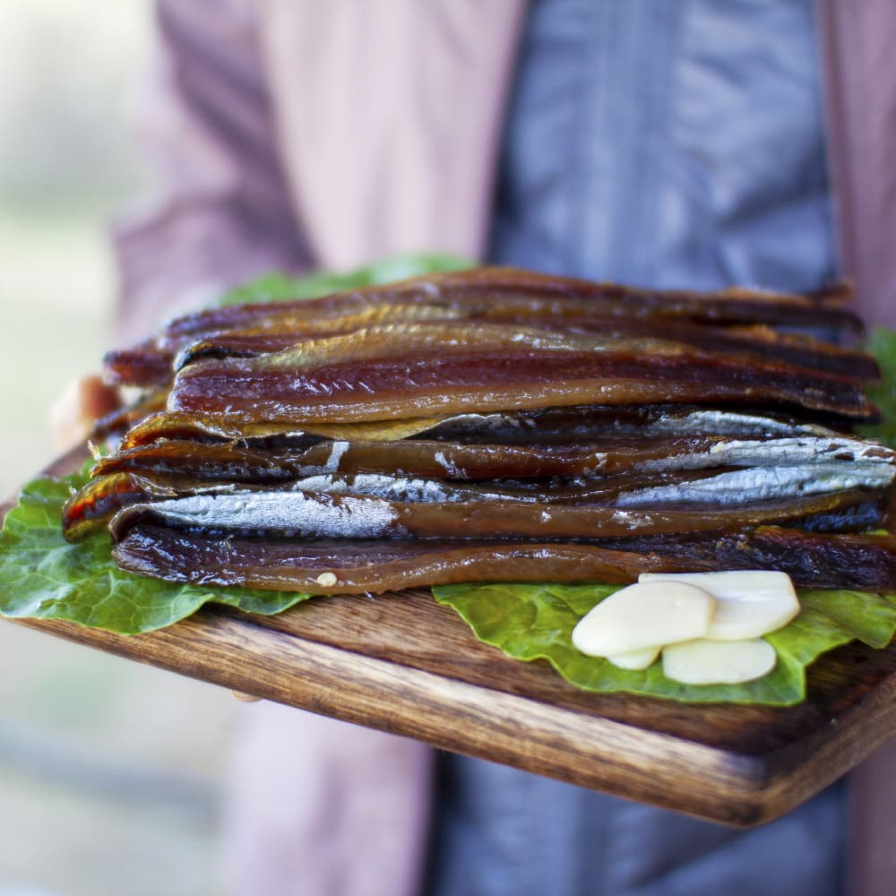 [천국수산] 30년 포항 구룡표 꽁치 10미(20쪽)+야채세트 (3인세트)