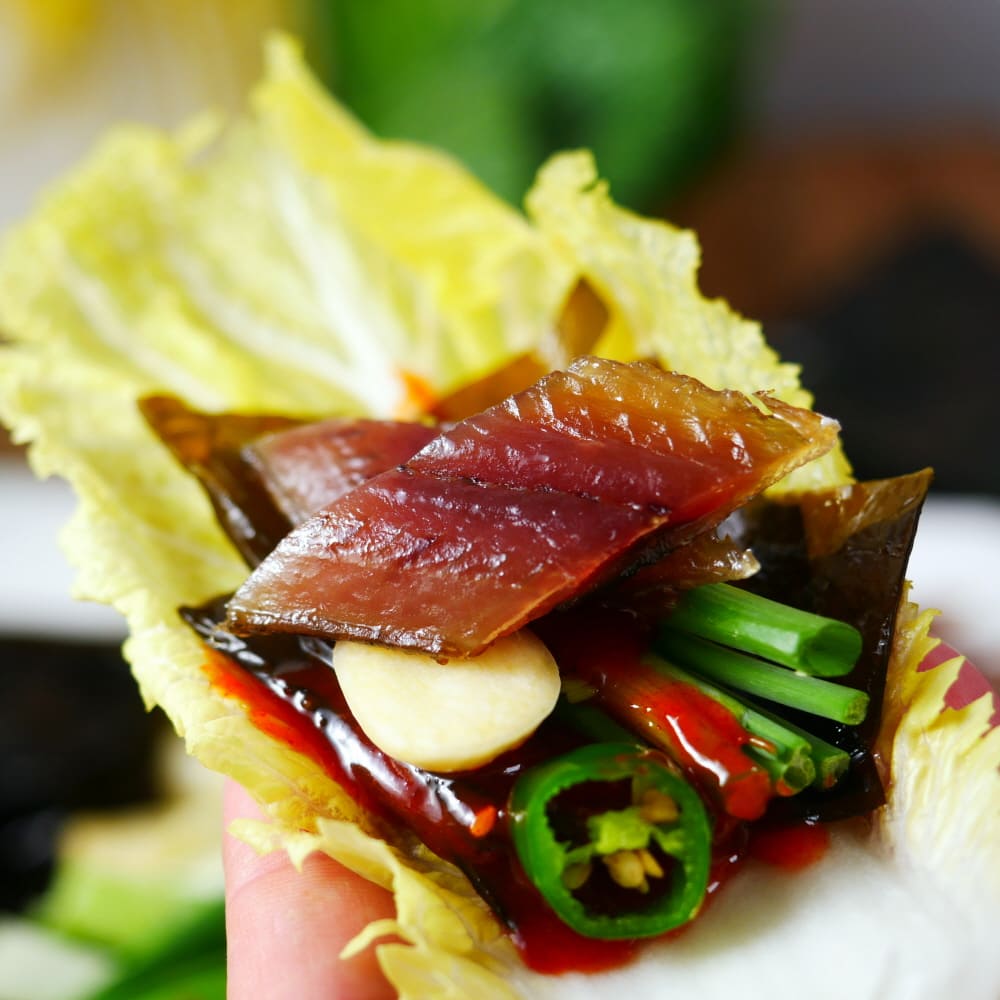 [천국수산] 30년 포항 구룡표 청어 4미(8쪽)+야채세트 (혼술세트)