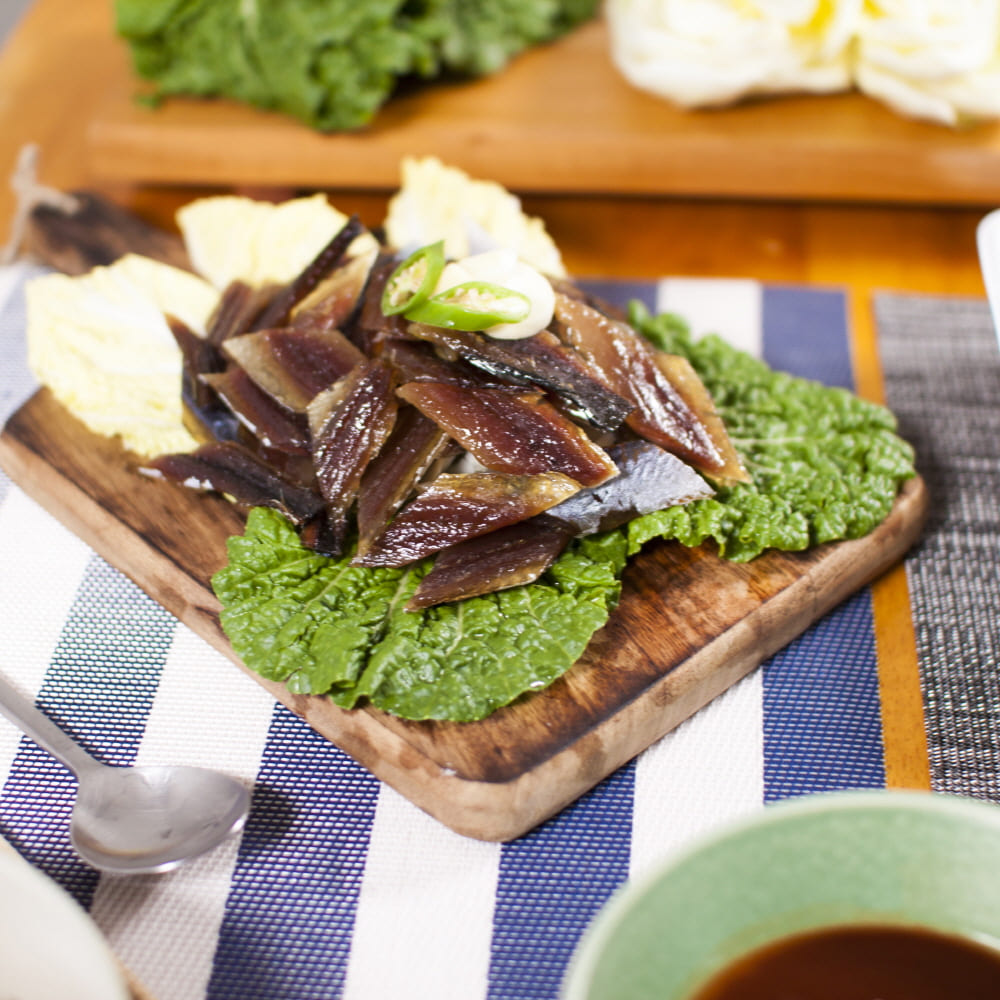 [천국수산] 30년 포항 구룡표 청어 8미(16쪽)+야채세트 (3인세트)