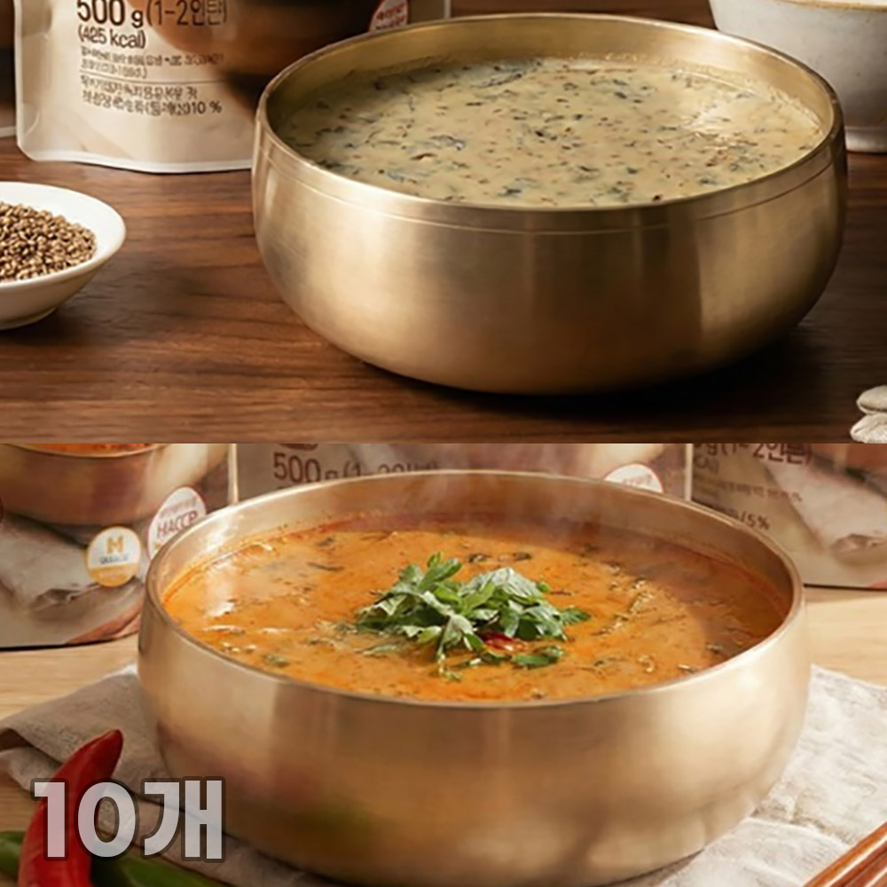 통영해인 들깨장어탕,얼큰들깨장어탕(1~2인분) 10개