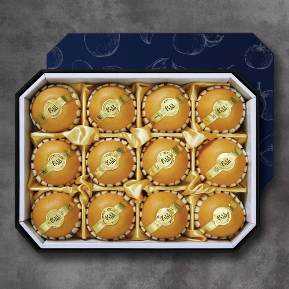 [소문난맛집 한정판 과일] 고당도 엄선 명품특선 팔각 배 VVIP 선물세트 12과 7kg내외