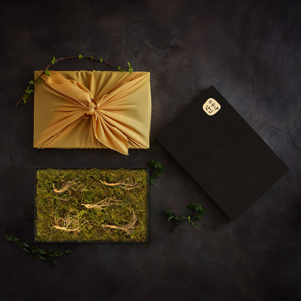 [소문난맛집 한정판] 강원도 토종 오리지널 산양삼 산양산삼 에디션 C5 명절 선물세트[5-6년근 5뿌리]