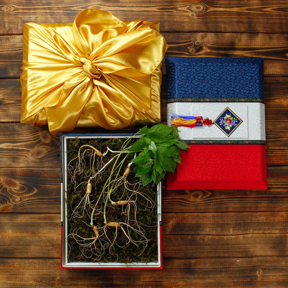 [소문난맛집 한정판][고급포장]강원도 토종 오리지널 산양삼 산양산삼 에디션 S6 명절 선물세트[5-6년근 6뿌리]